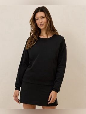 Pact Organic Brushed Fleece Crew Sweatshirt